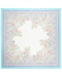 Etro - Paisley-Print Rectangle-Shape Scarf - Lyst