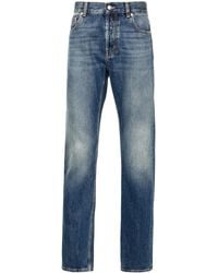 McQueen - Jeans Met Logoprint - Lyst