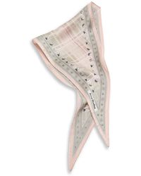 Acne Studios - Stud-Embellished Checked Scarf - Lyst