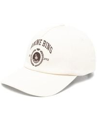 Anine Bing - Cotton Baseball Cap - Lyst