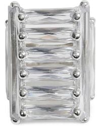 ALAN CROCETTI - Maxi Crystallized Armour Ring - Lyst