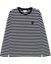 Maison Kitsuné - Bold Fox Head Patch Comfort Marin T-Shirt-Shirt - Lyst
