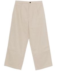 6397 - Pantaloni Con Pieghe Frontali - Lyst