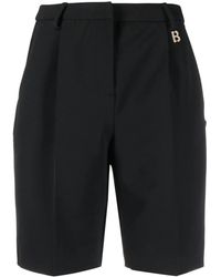 Blugirl Blumarine - Logo-Charm Tailored Shorts - Lyst