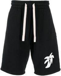 Palm Angels - Shorts sportivi Hunter con stampa - Lyst