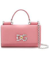 Dolce & Gabbana Mini Sicily Von Bag - Pink
