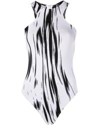 Wolford - Body sin mangas con motivo abstracto - Lyst