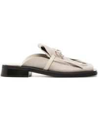 Gia Borghini - Gia/Rhw Rosie 40 Linen Mules - Lyst