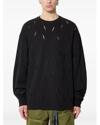 A.A.Spectrum光谱 - Sweatshirt Mit Cut-Outs - Lyst
