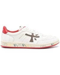Premiata - Clay Low-Top Leather Sneakers - Lyst
