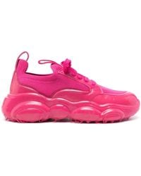 Moschino - レザースニーカー - Lyst