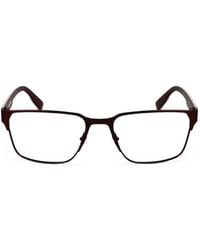 Lacoste - Rectangle-Frame Glasses - Lyst
