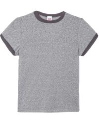 RE/DONE - Ringer-Detail Tee - Lyst
