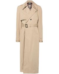 Balenciaga - Deconstructed Cotton Trench Coat - Lyst
