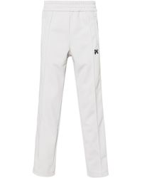 Palm Angels - Monogram-embroidered Track Pants - Lyst