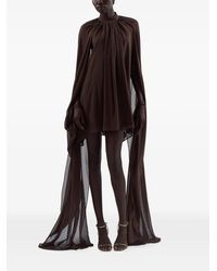 ‎Taller Marmo - Eterea Draped Mini Dress - Lyst