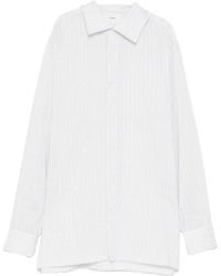 Setchu - Creased Striped Shirt - Lyst