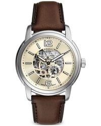 Fossil - Heritage 43Mm Watch - Lyst