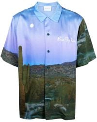 BLUE SKY INN - Logo-Embroidered Shirt - Lyst