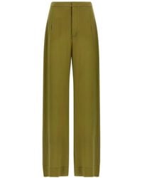 Jejia - Pantalones Jean De Seda Con Botones - Lyst
