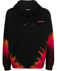 DSquared² - Tie-Dye Long-Sleeve Hoodie - Lyst