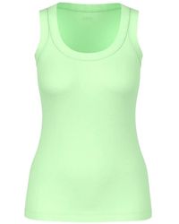 Marc Cain - Sleeveless Scoop-Neck Tank Top - Lyst
