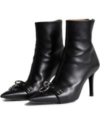 R13 - Ring-Detail Pointed Boots - Lyst