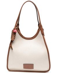 DKNY - Logo-Tote Bag Mit Kontrastdetails - Lyst