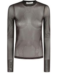 Tela - Mesh Long-Sleeve Top - Lyst