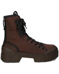 Vic Matié - Lace-Up Chunky-Sole Boots - Lyst