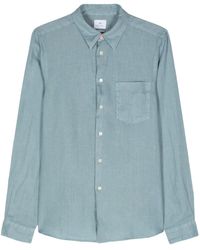 PS by Paul Smith - Patch-pocket Linen Shirt - Lyst