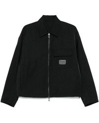Emporio Armani - Logo-Patch Jacket - Lyst