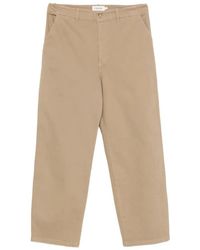 FRAME - Straight-Leg Chino Trousers - Lyst