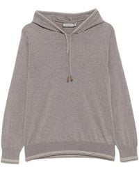 Canali - Wool-Blended Hoodie - Lyst