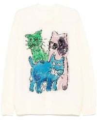 JNBY - Jersey Con Gato Estampado - Lyst