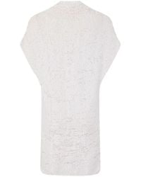 P.A.R.O.S.H. - Robe Sans Manches À Sequins - Lyst