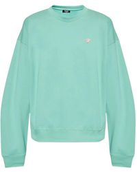 Versace - Cotton Embroidered-Logo Sweatshirt - Lyst