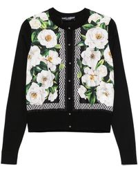 Dolce & Gabbana - フローラル カーディガン - Lyst