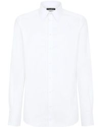 Dolce & Gabbana - Hemd Mit Klassischem Kragen - Lyst