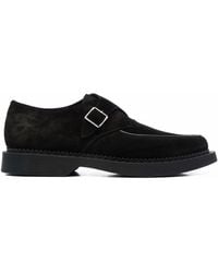 Saint Laurent - Buckle-fastening Monk-strap Shoes - Lyst