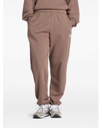 New Balance - Logo-Embroidererd Track Pants - Lyst