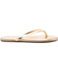 TKEES - Flip-Flops Im Metallic-Look - Lyst