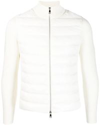 Moncler - ヴァージンウールダウンカーディガン - Lyst