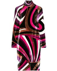 Emilio Pucci - Irideプリント ミニドレス - Lyst