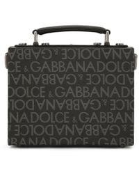 Dolce & Gabbana - Petit Sac En Cuir À Logo Imprimé - Lyst