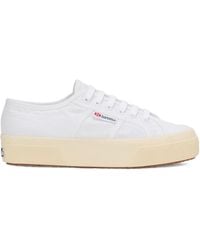 Superga - 2740 Platform Lace-Up Sneakers - Lyst