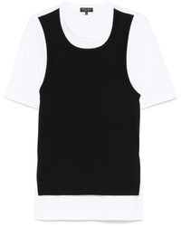 Comme des Garçons - レイヤード Tシャツ - Lyst