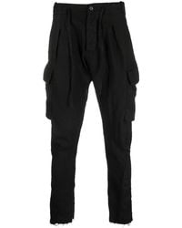 Masnada - Drawstring Tapered Trousers - Lyst