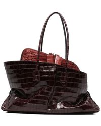 The Attico - La Passeggiata Medium Tote Bag - Lyst