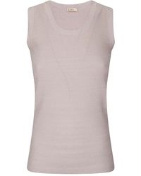 Stefano Mortari - Ribbed Top - Lyst